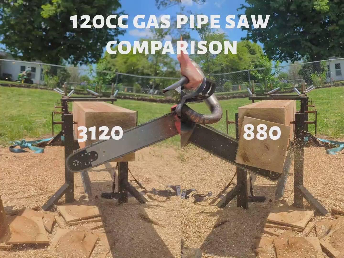 880 gas pipe saw